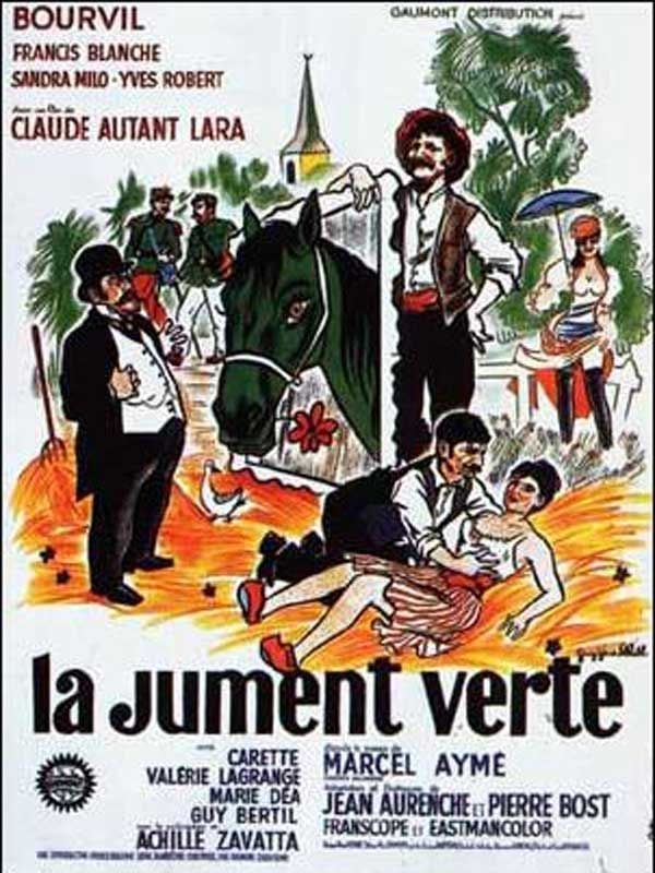 La Jument verte - Cover