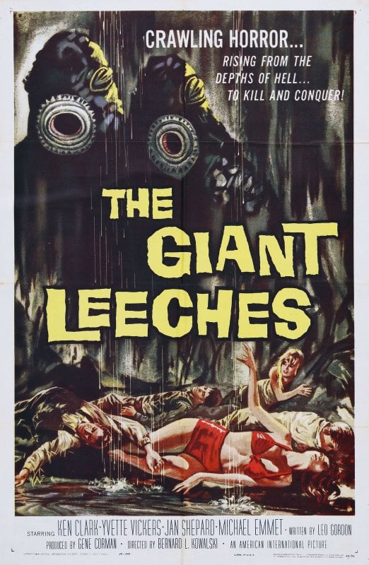 Attack of the Giant Leeches - Cover