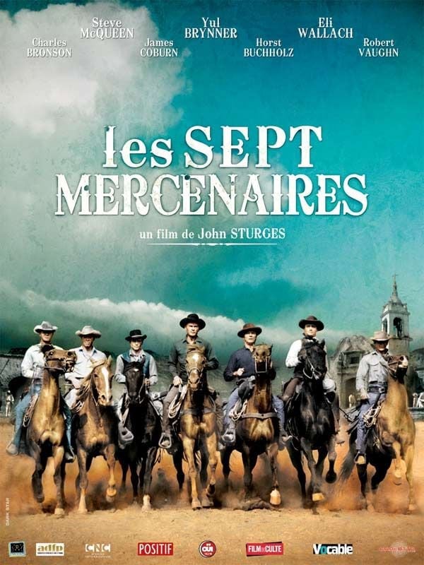 Les Sept mercenaires - Cover