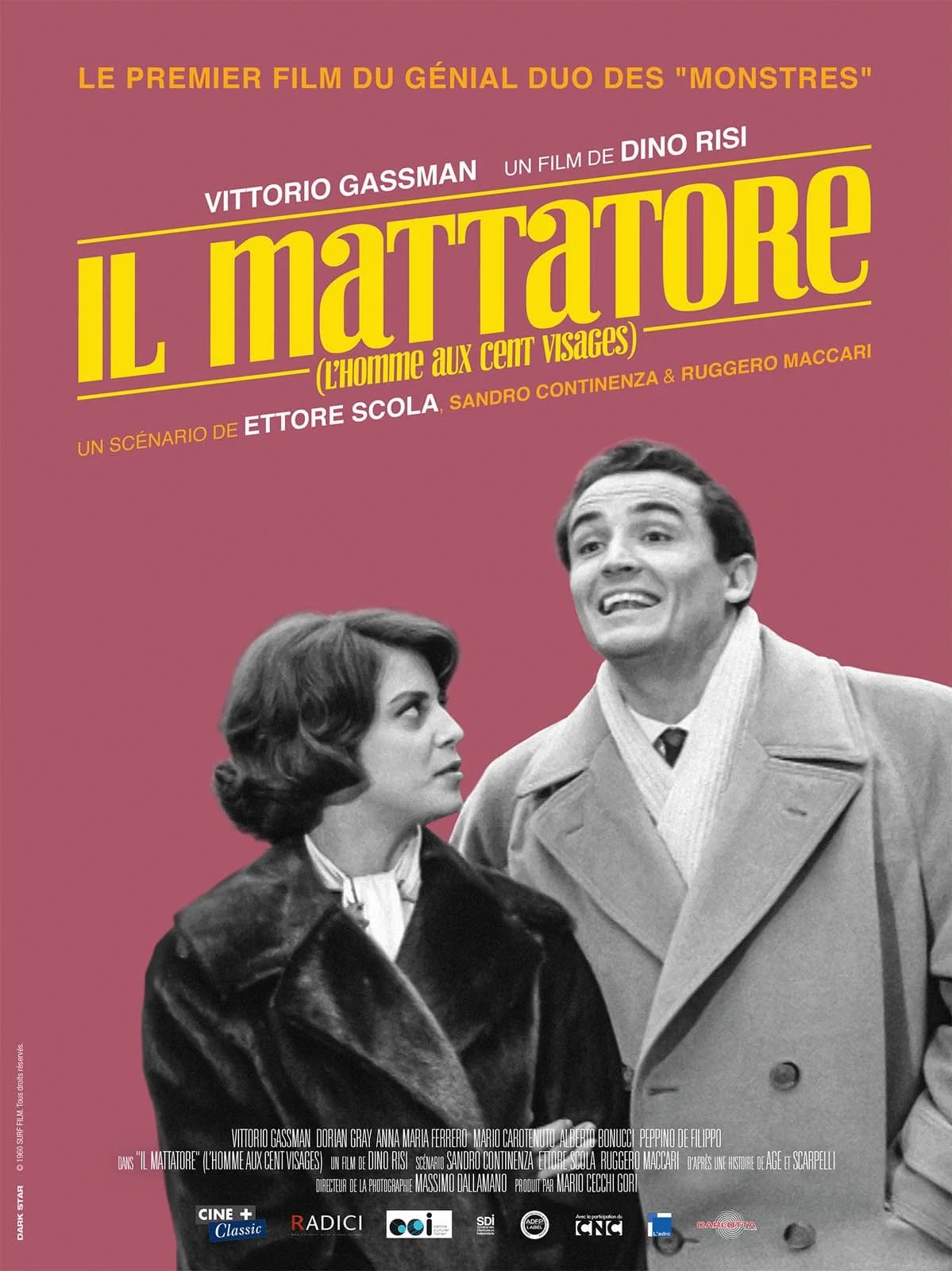 Il Mattatore (L'homme aux cent visages) - Cover