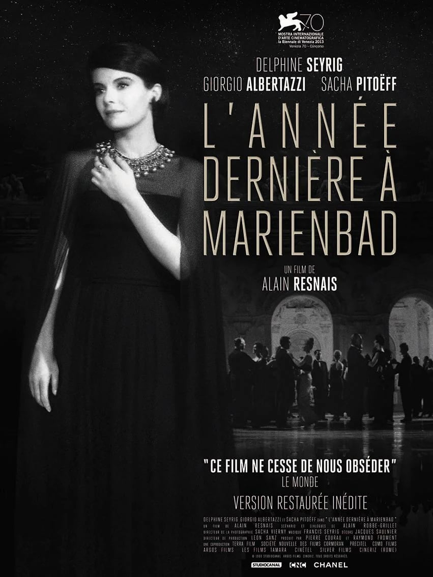 L'Année dernière à Marienbad - Cover