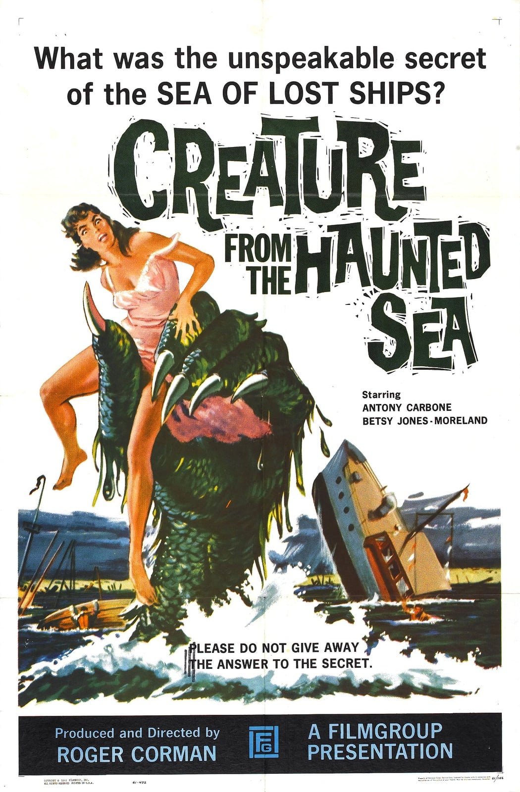 Creature from the Haunted Sea - Cover