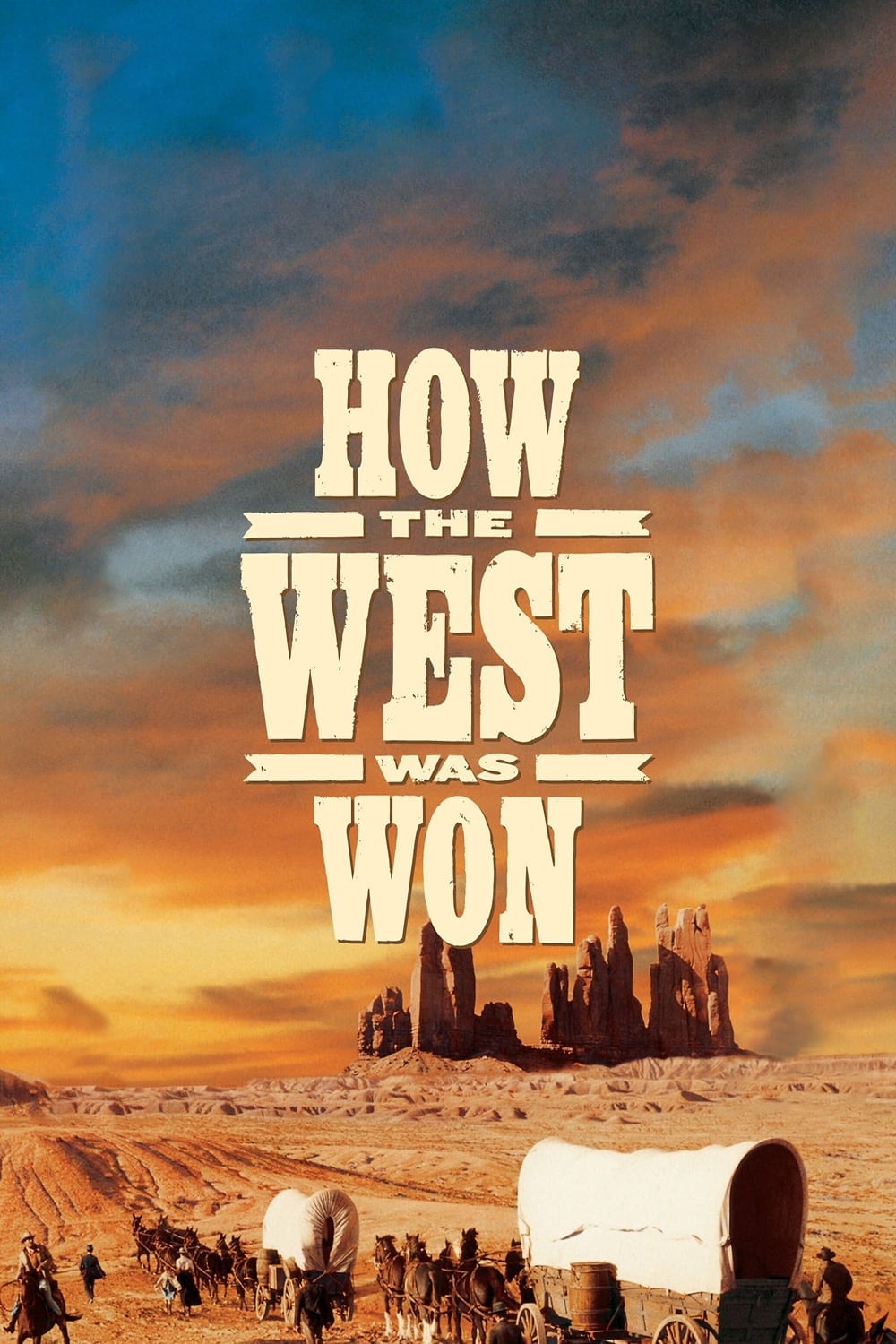 How the West Was Won - Cover