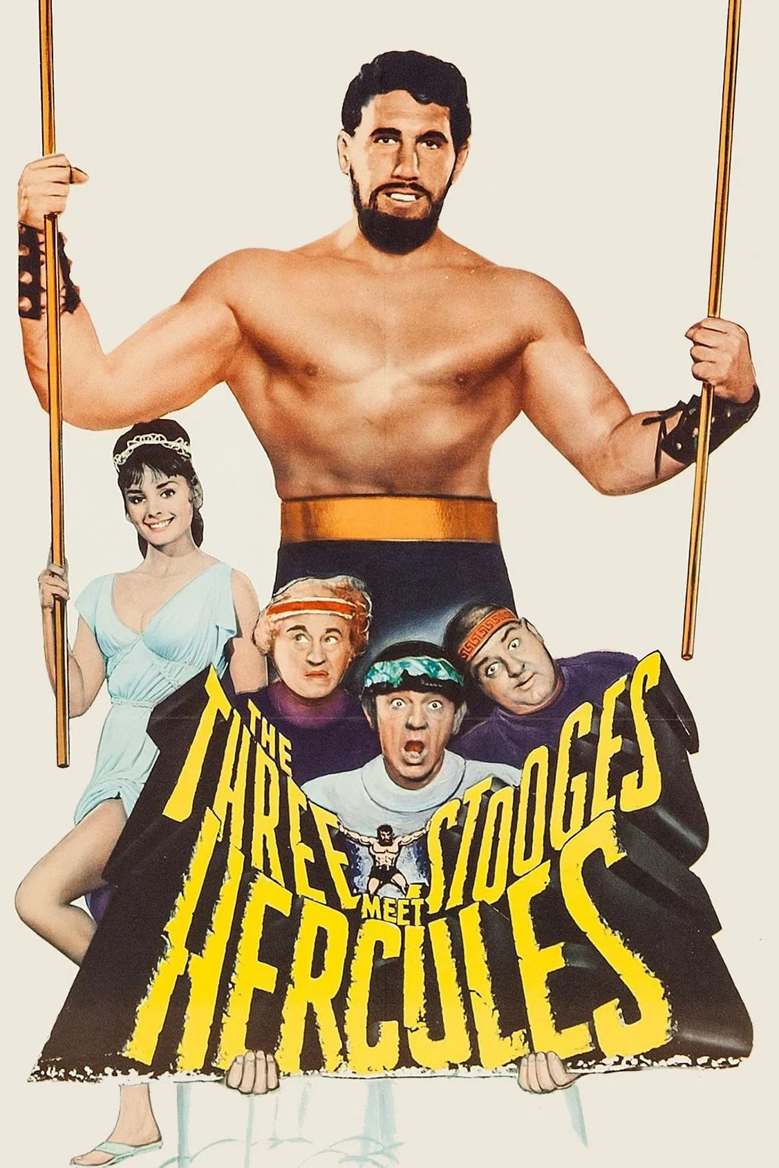 Les Trois Stooges contre Hercule - Cover