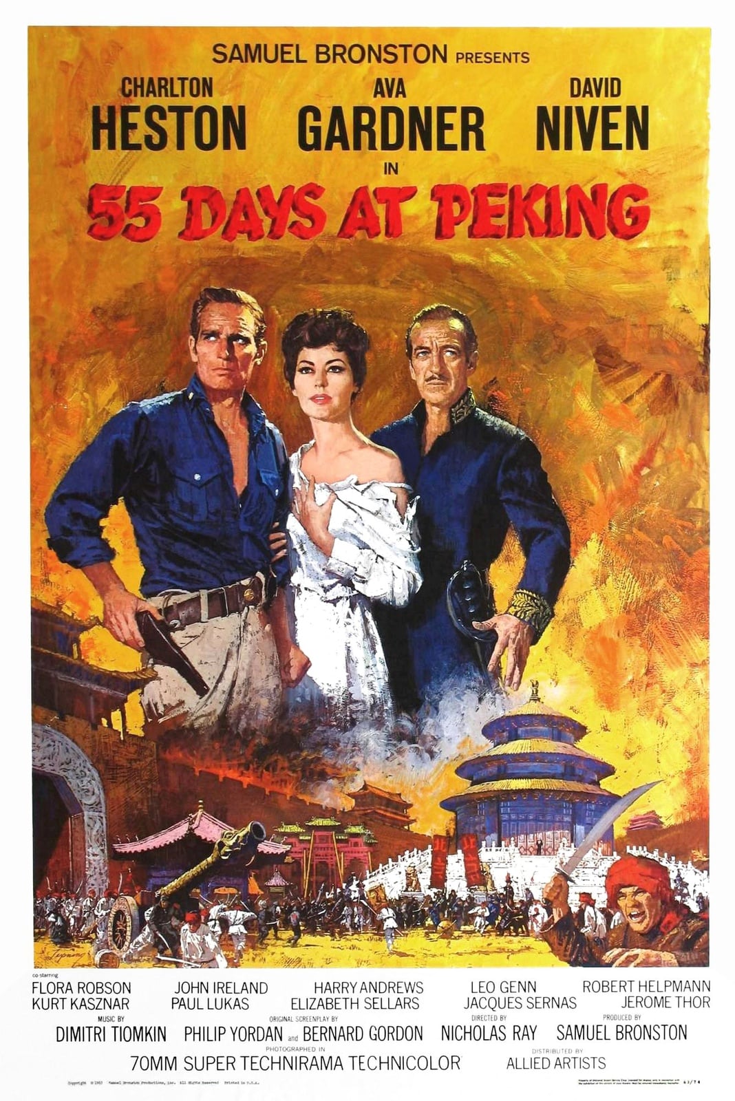 55 Days at Peking - Cover