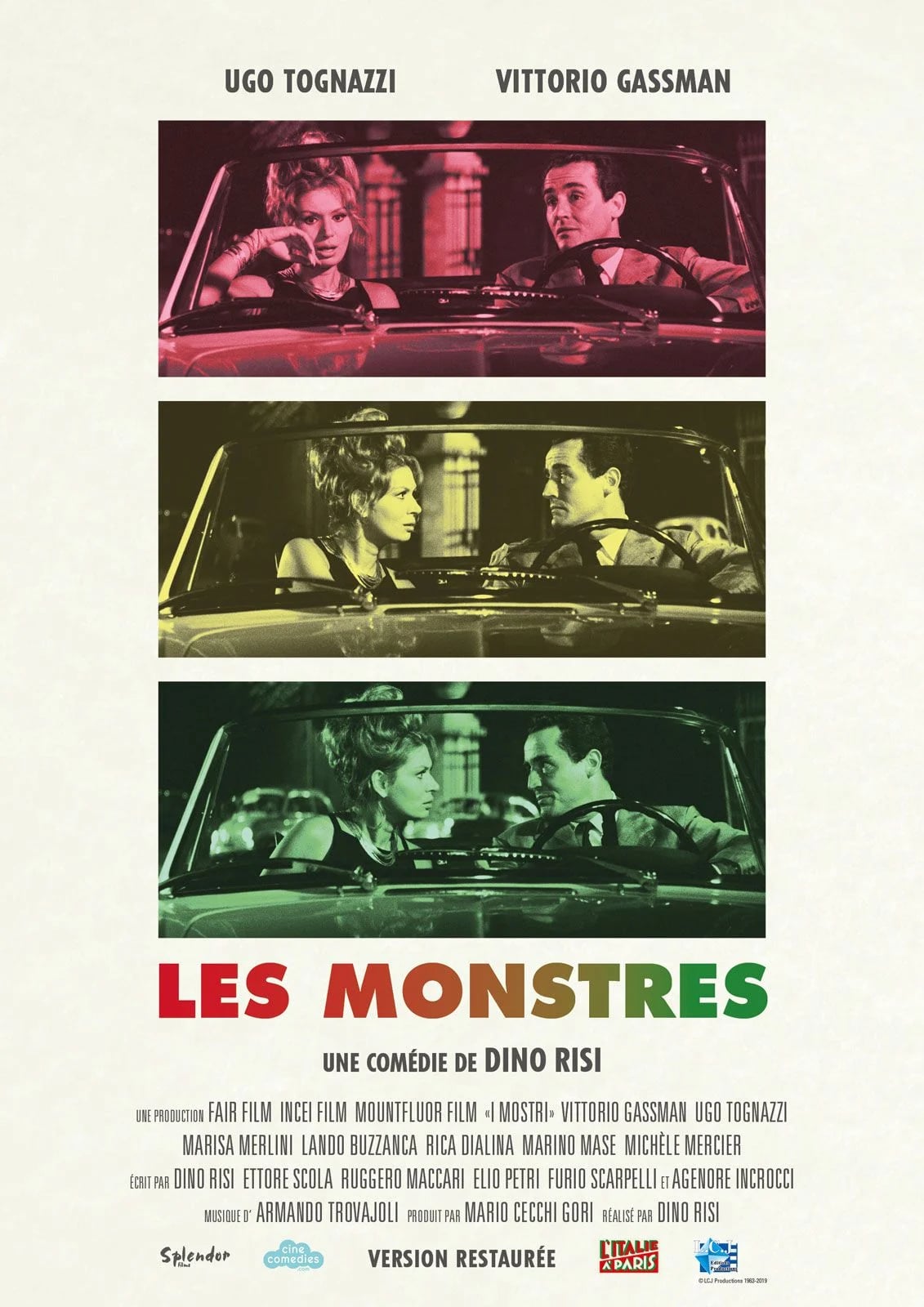 Les Monstres - Cover
