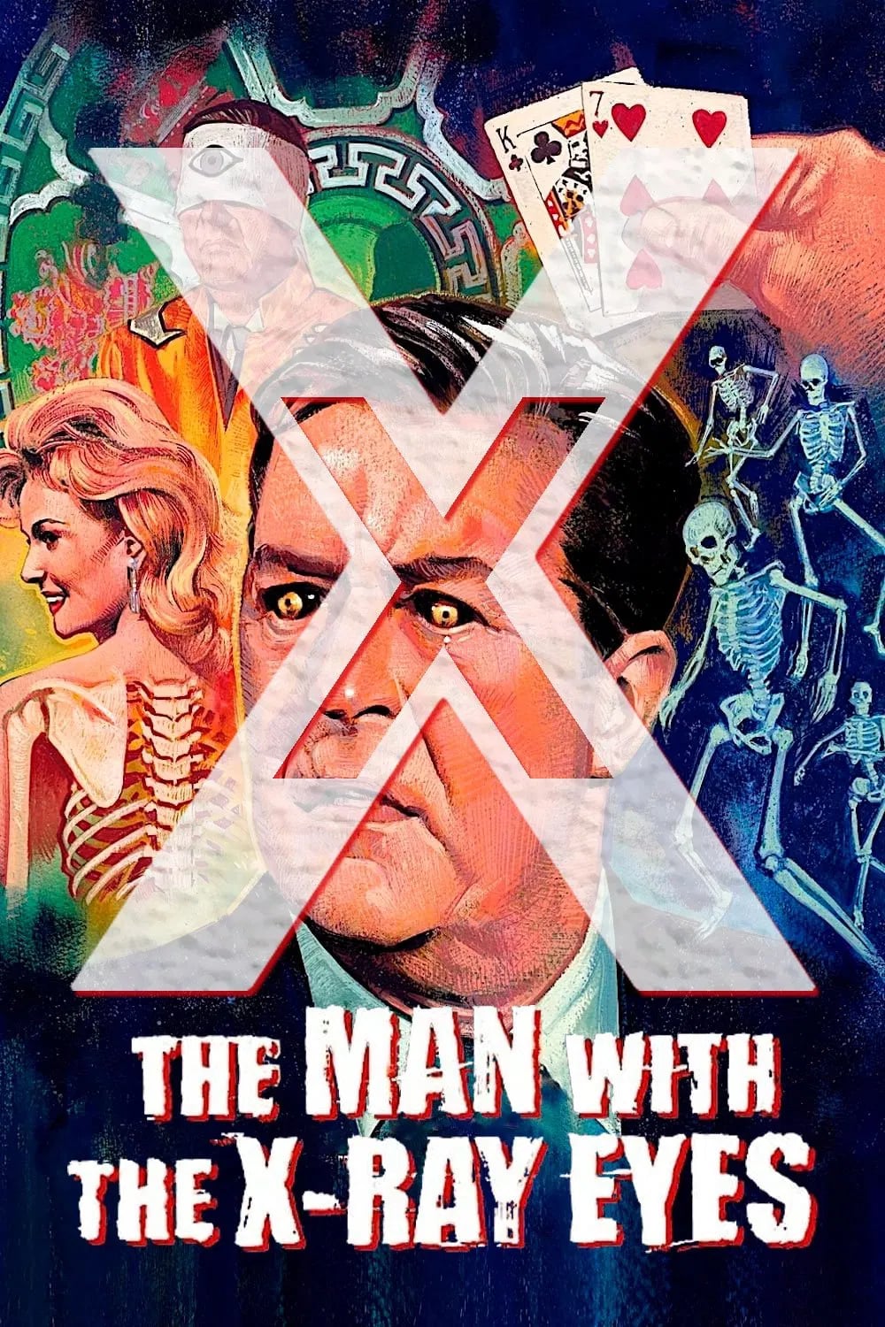 X: The Man with the X-Ray Eyes - Cover