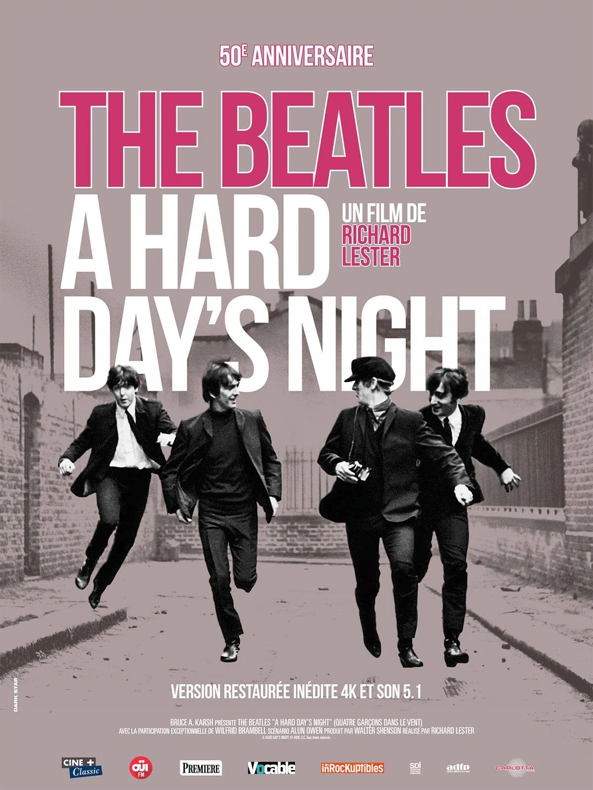 A Hard Day’s night (Quatre garçons dans le vent) - Cover