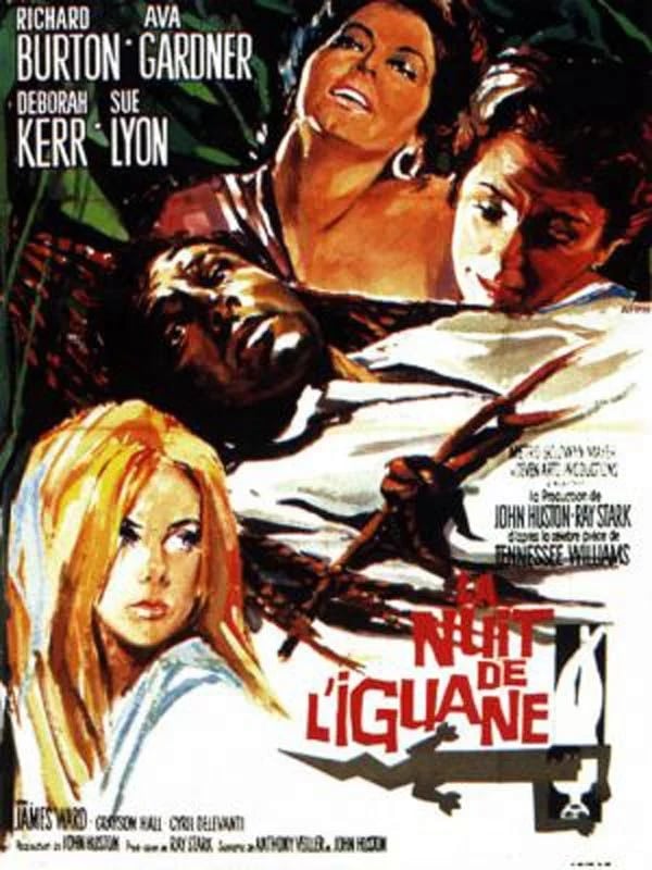 La Nuit de l'iguane - Cover