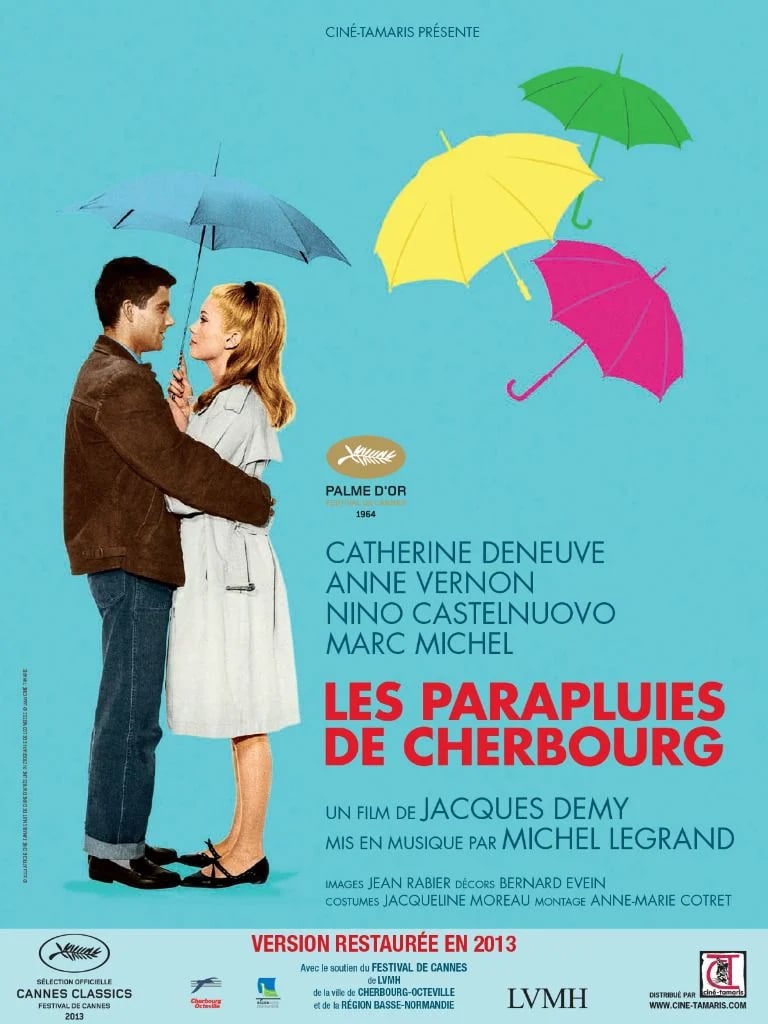 Les Parapluies de Cherbourg - Cover