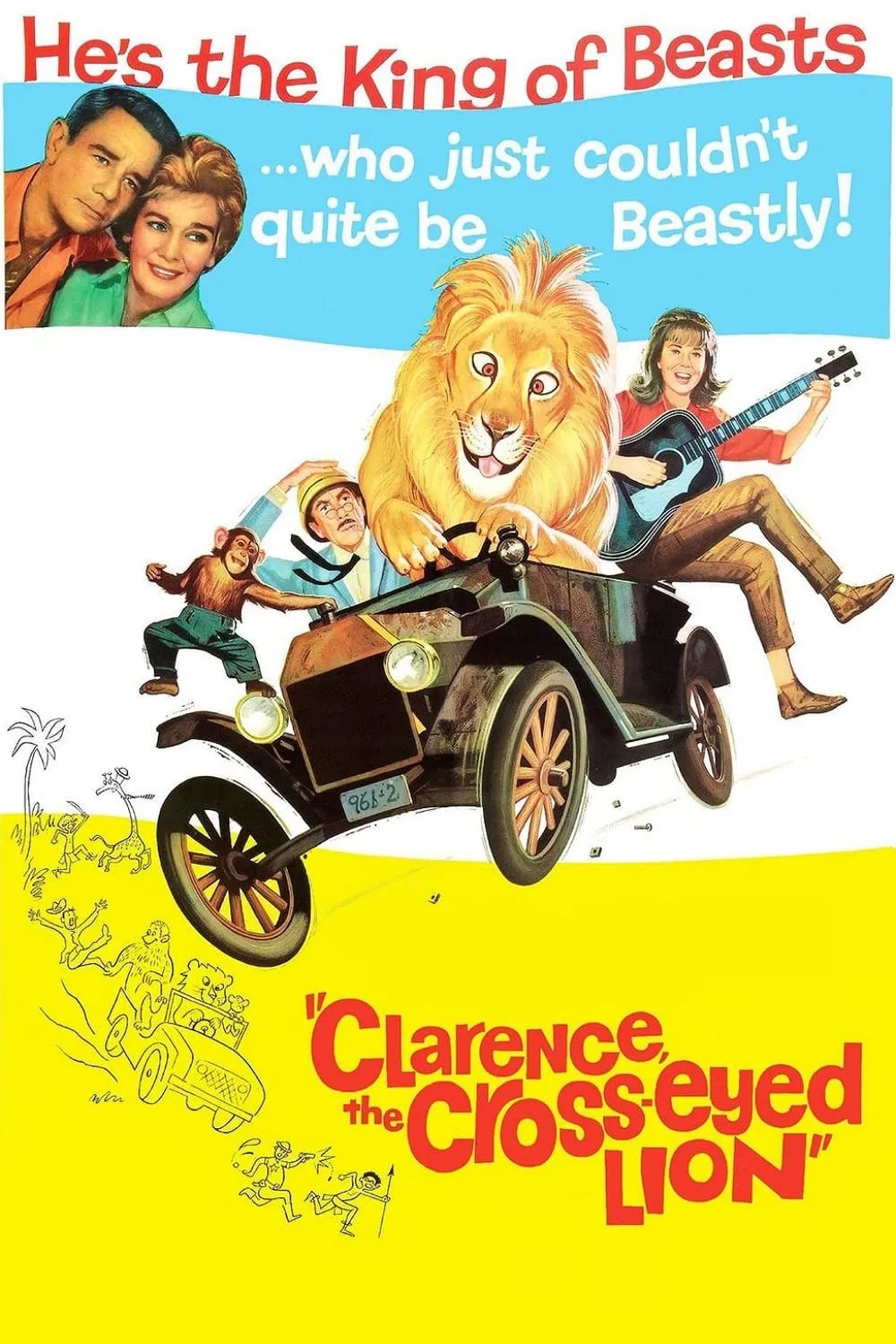 Clarence, the Cross-Eyed Lion - Cover