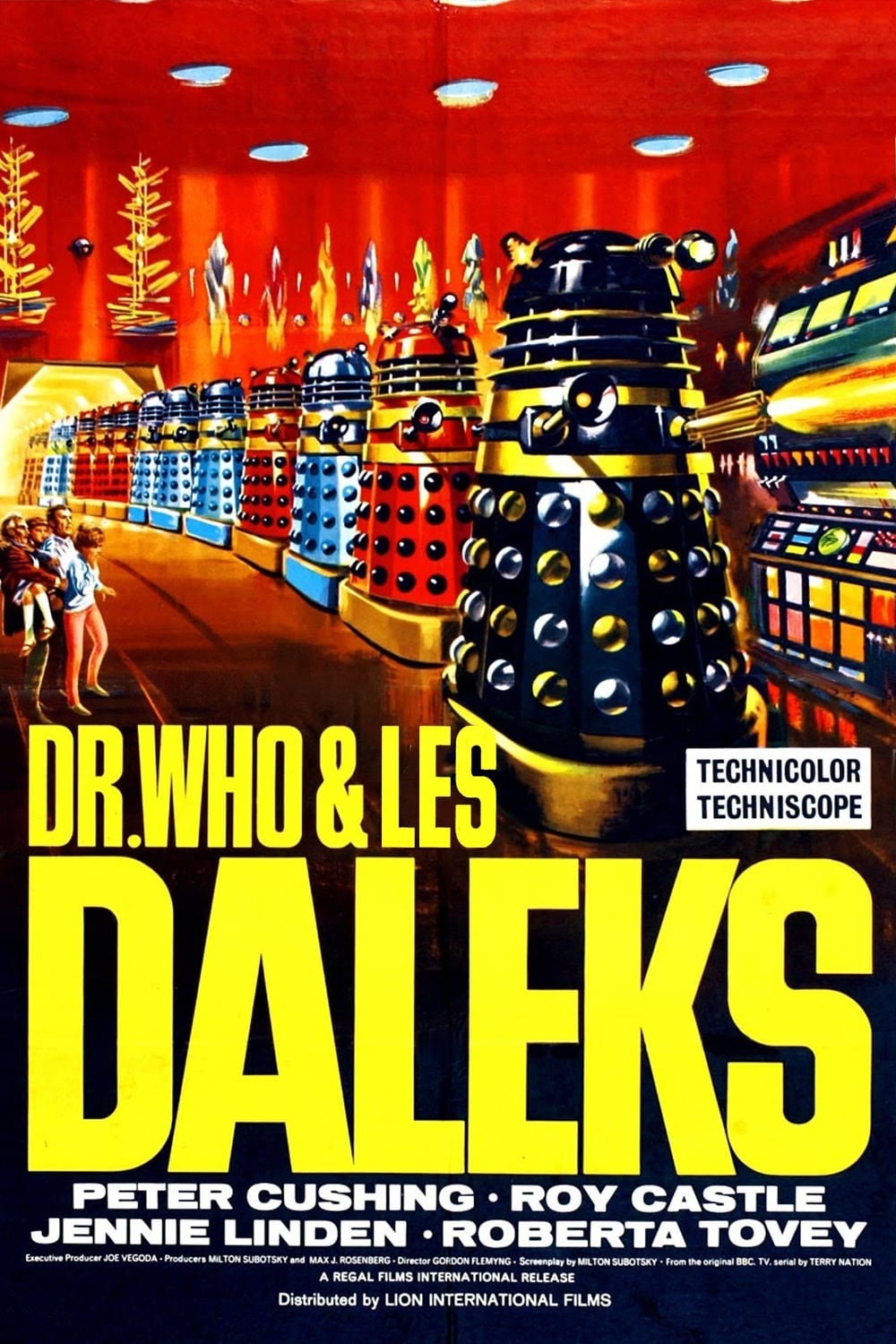 Dr Who contre les Daleks - Cover