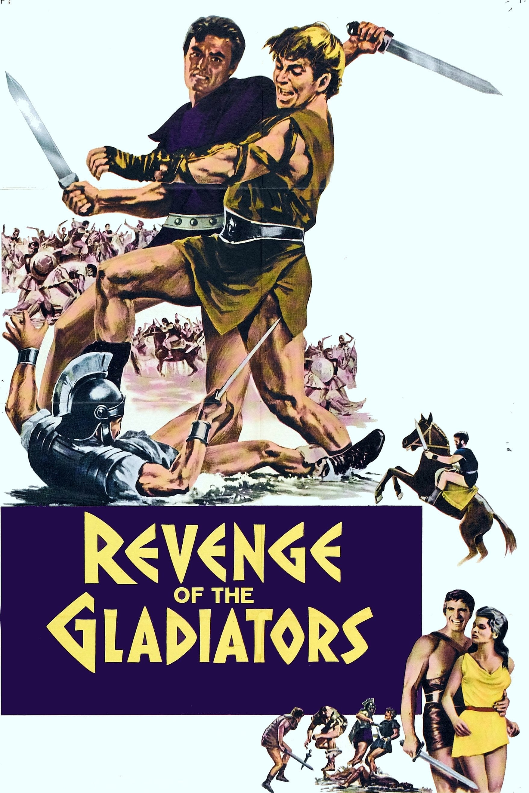 The Revenge of the Gladiators - Cover