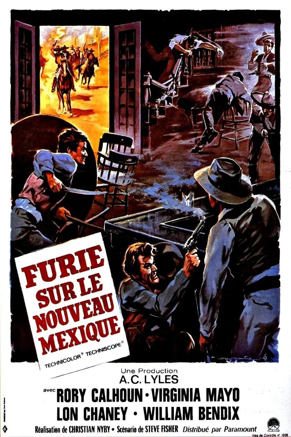 Furie sur le Nouveau Mexique - Cover