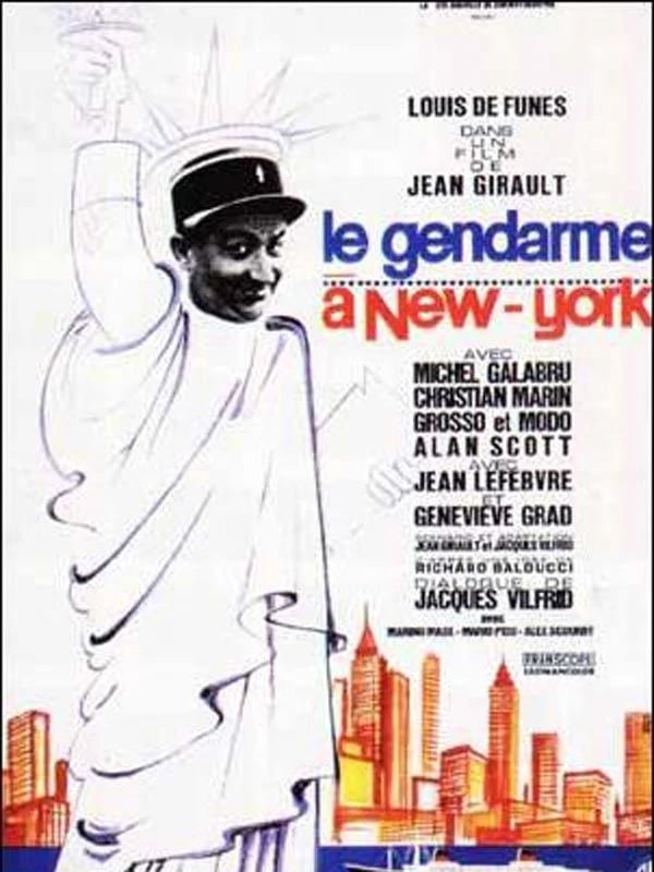 Le Gendarme à New York - Cover