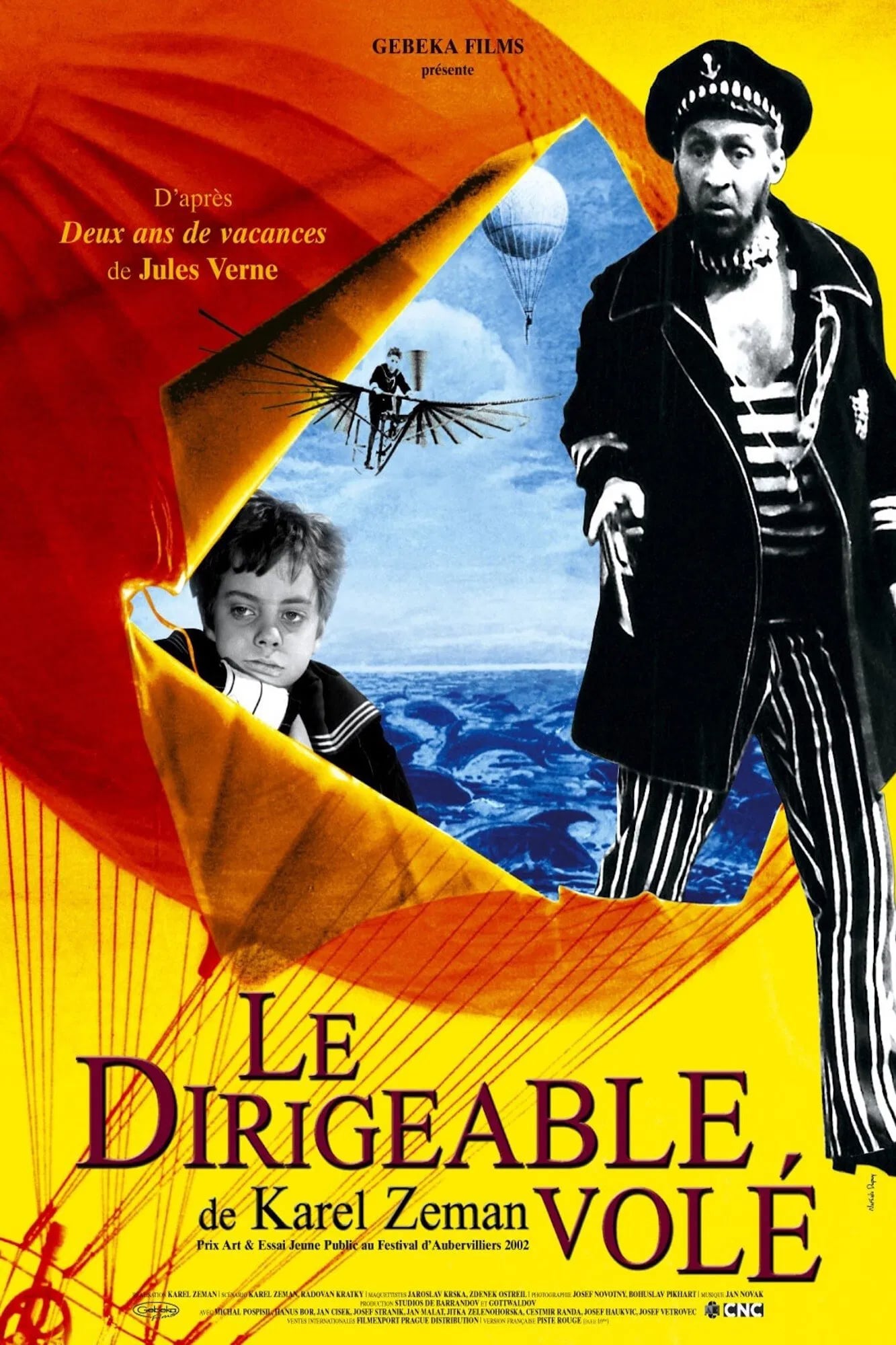 Le Dirigeable volé - Cover