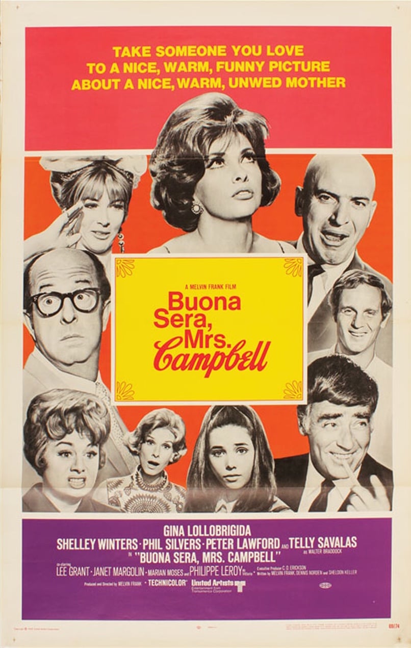 Buona Sera, Mrs. Campbell - Cover