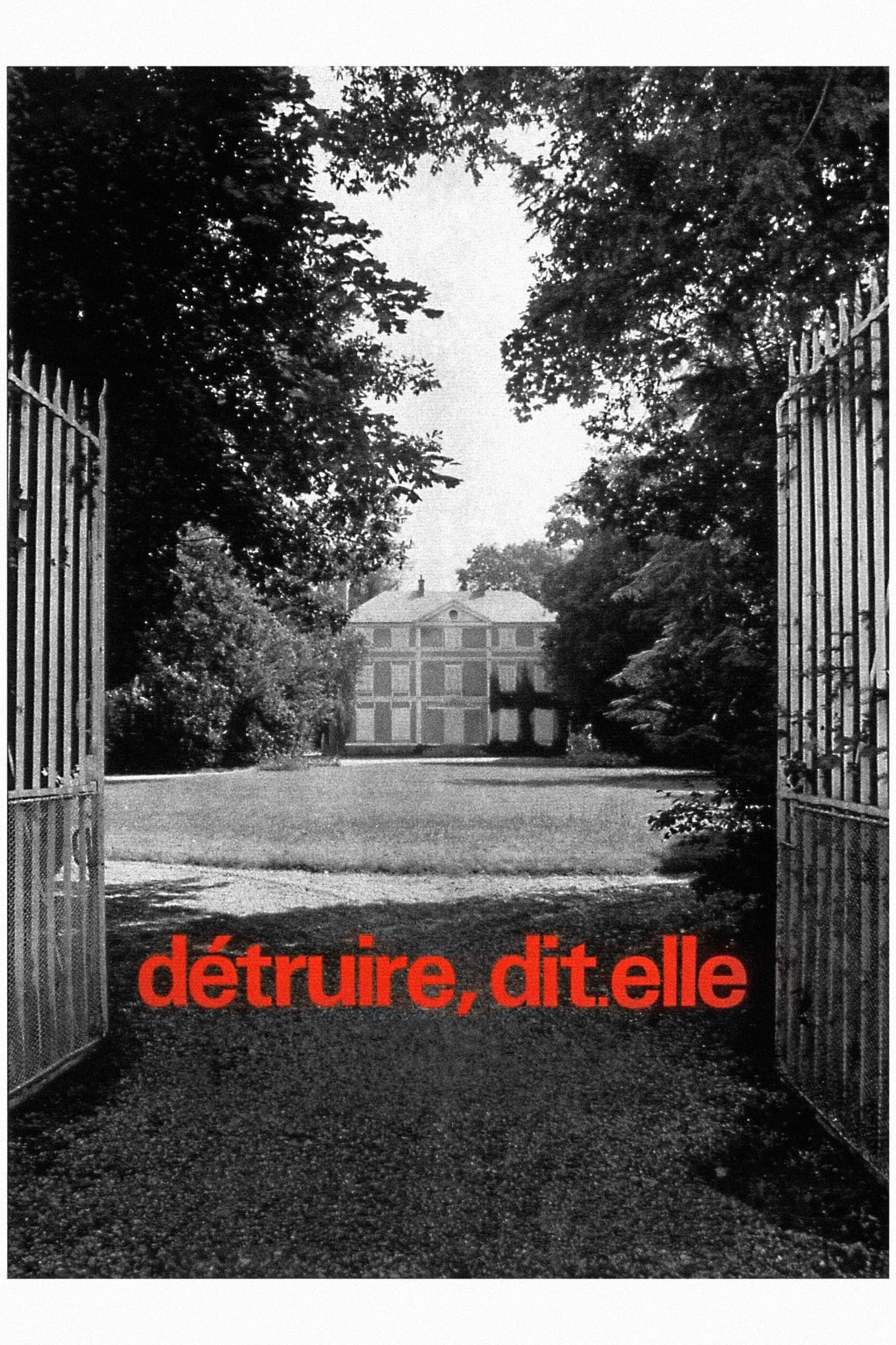Detruire, dit-elle - Cover