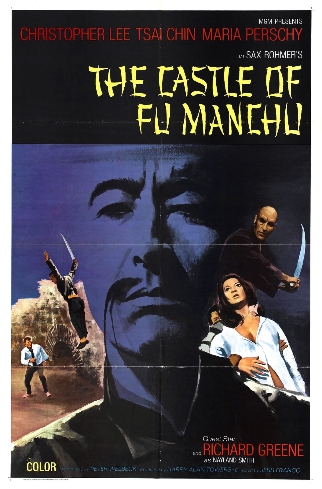 The Castle of Fu Manchu - Cover