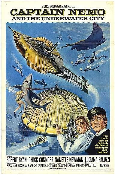 Captain Nemo and the Underwater City - Cover