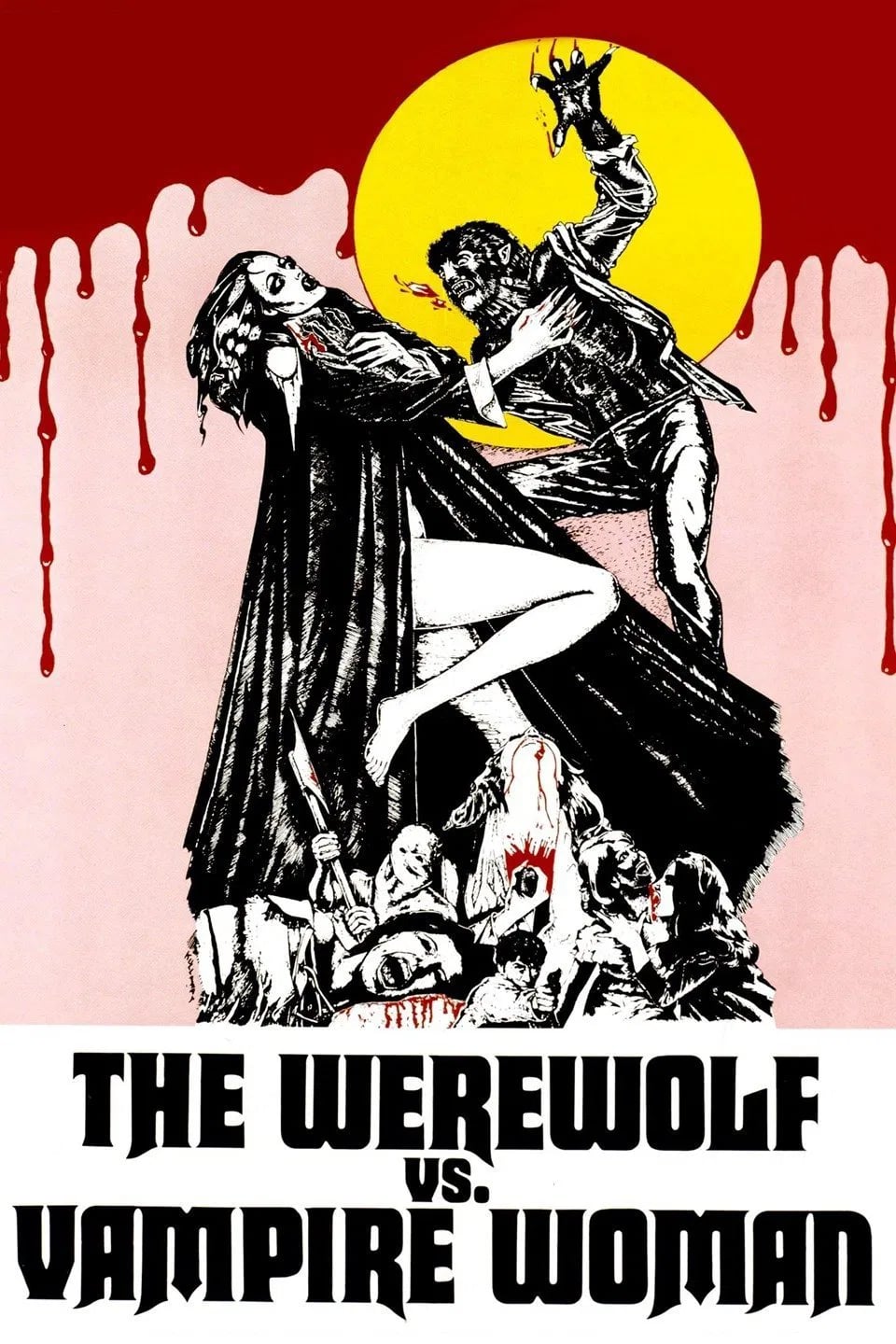 The Werewolf Versus the Vampire Woman - Cover