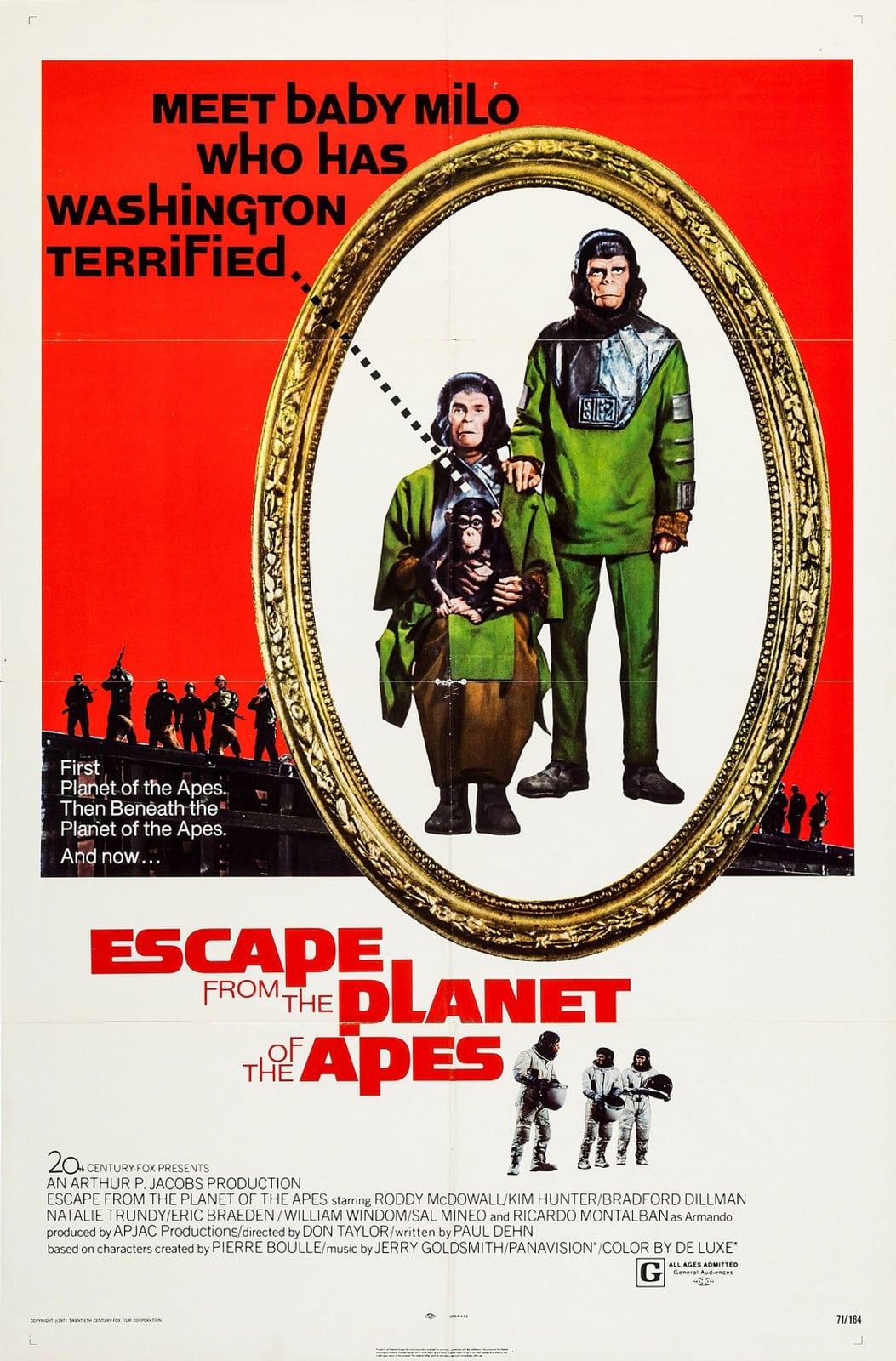 Escape from the Planet of the Apes - Cover
