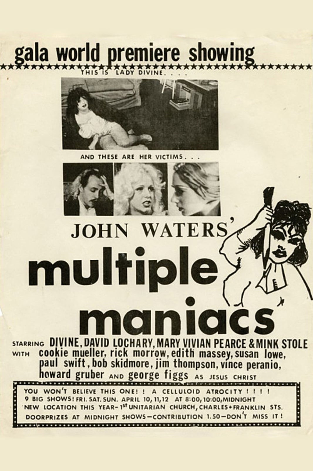 Multiple Maniacs - Cover