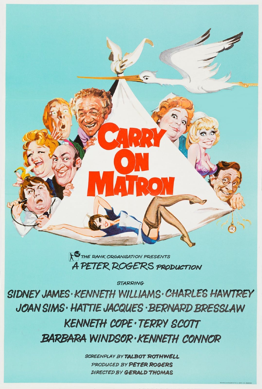 Carry on Matron - Cover