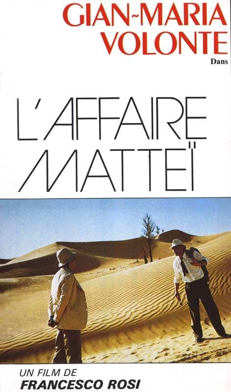 L'Affaire Mattei - Cover