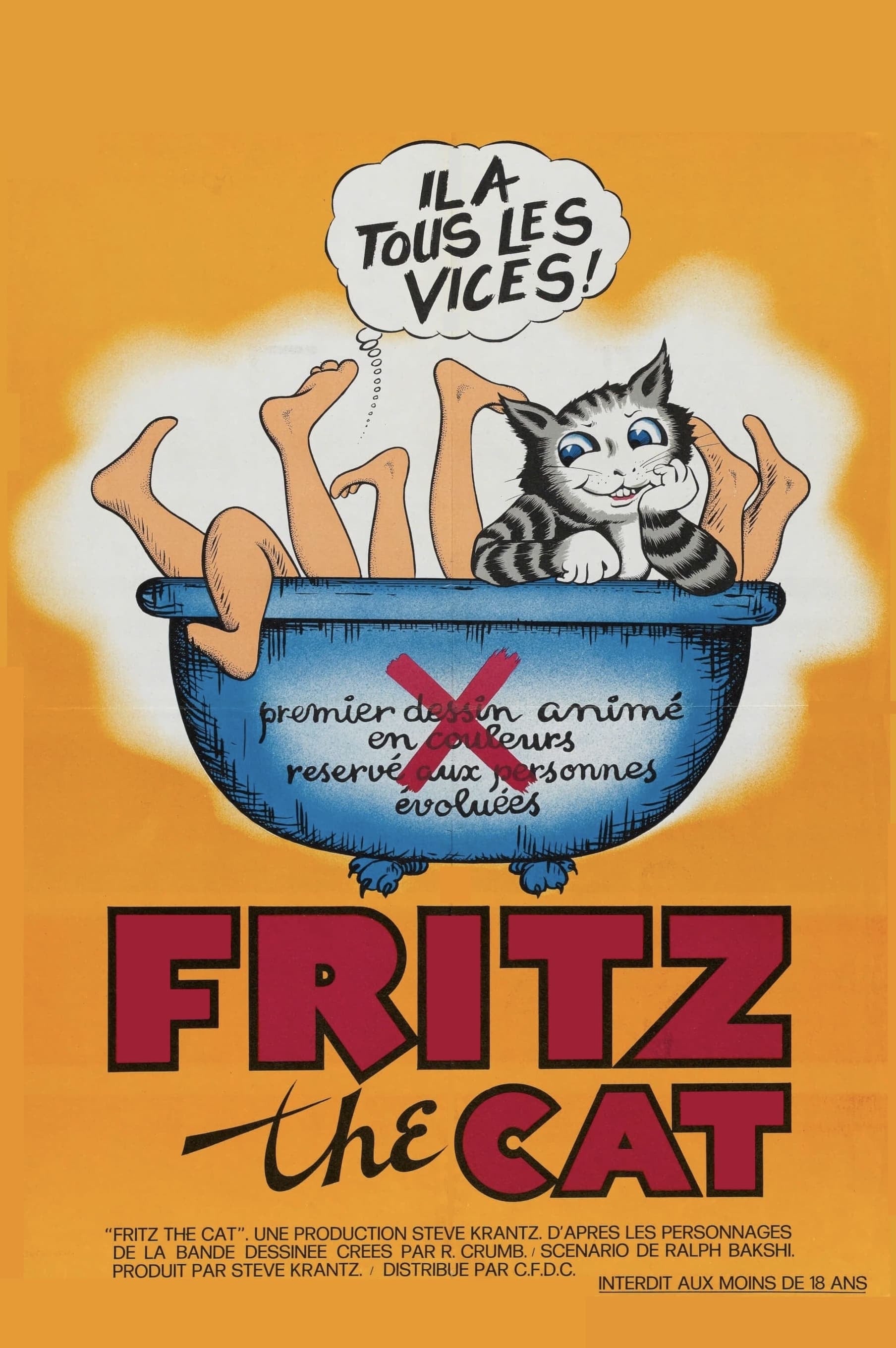 Fritz the Cat - Cover