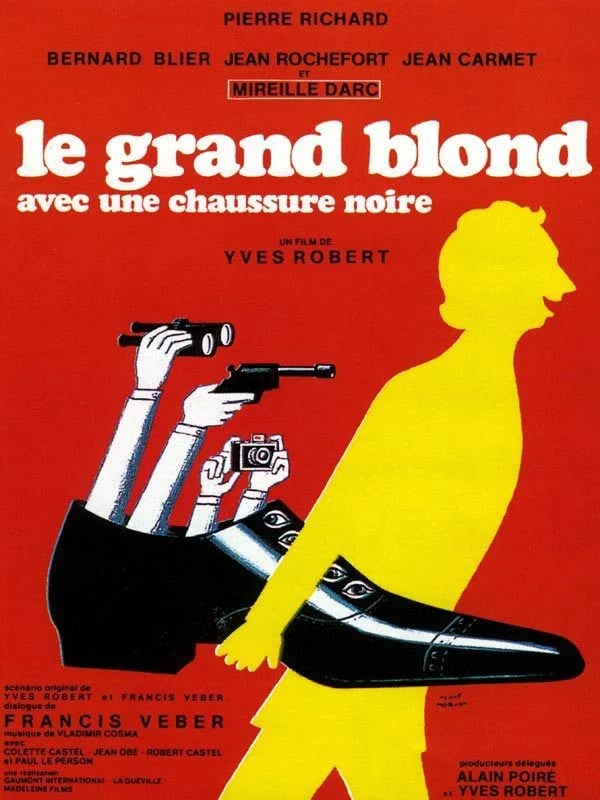 Le Grand Blond avec une chaussure noire - Cover