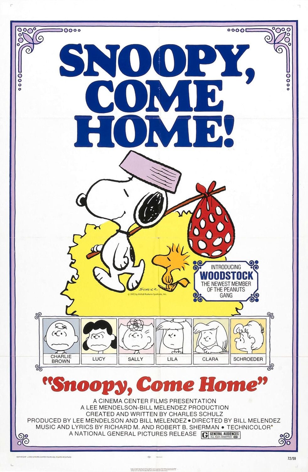 Snoopy Come Home - Cover