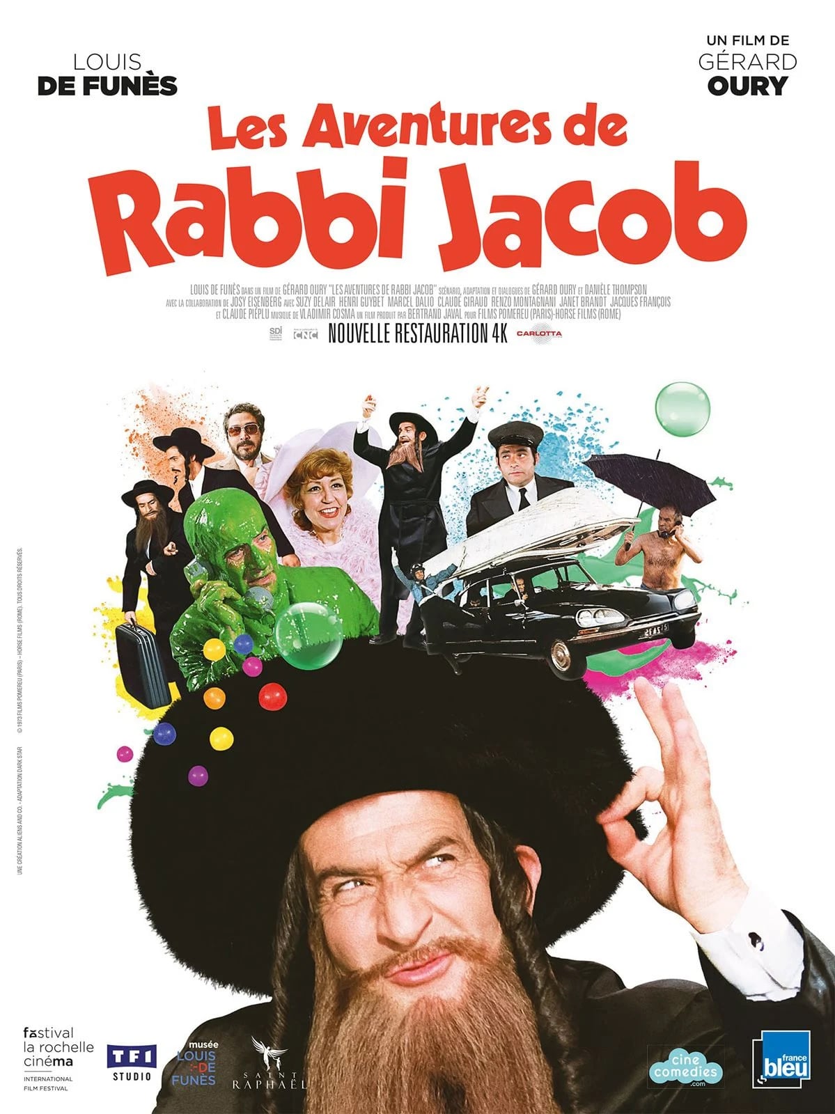 Les Aventures de Rabbi Jacob - Cover