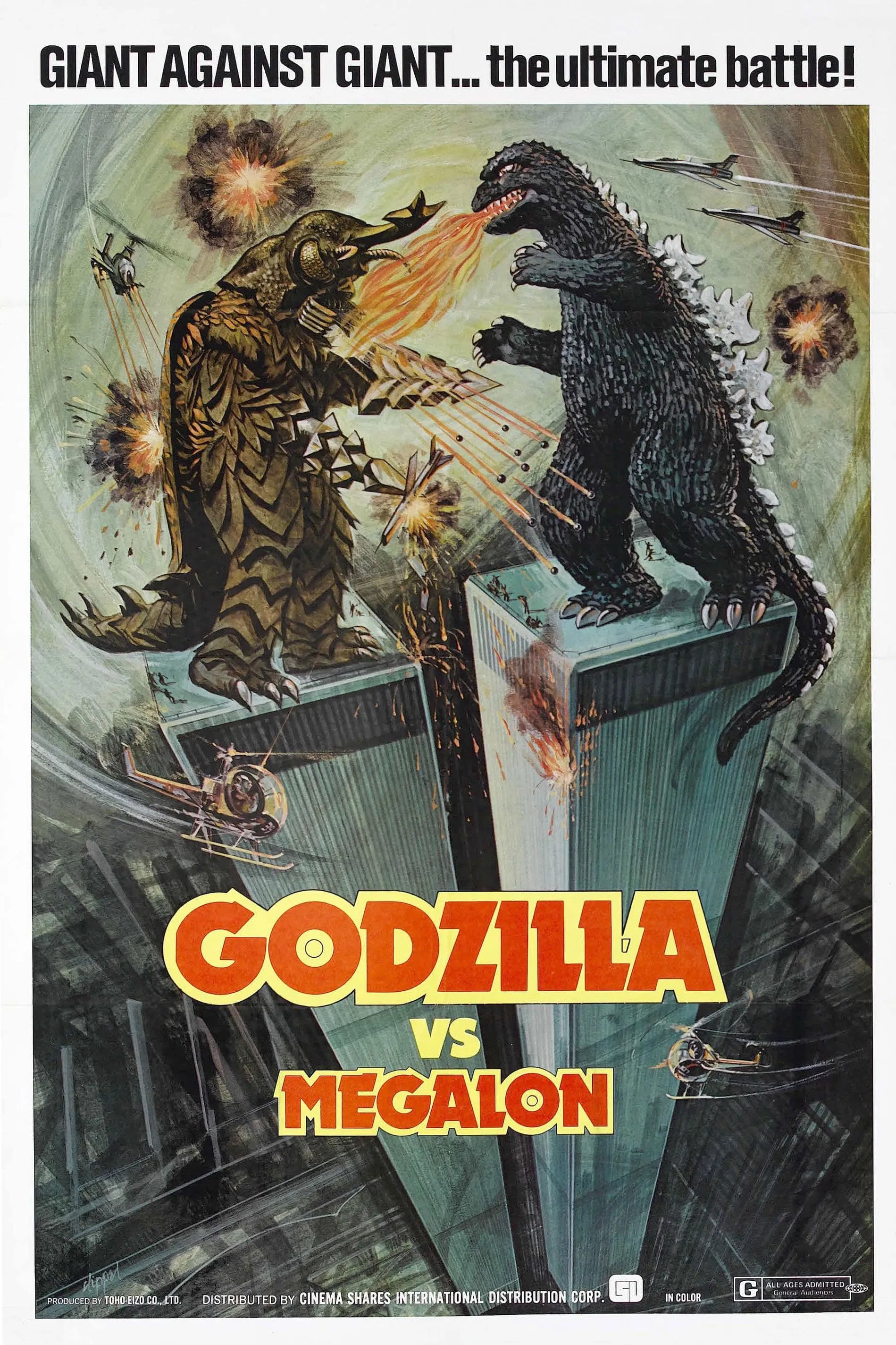 Godzilla vs. Megalon - Cover