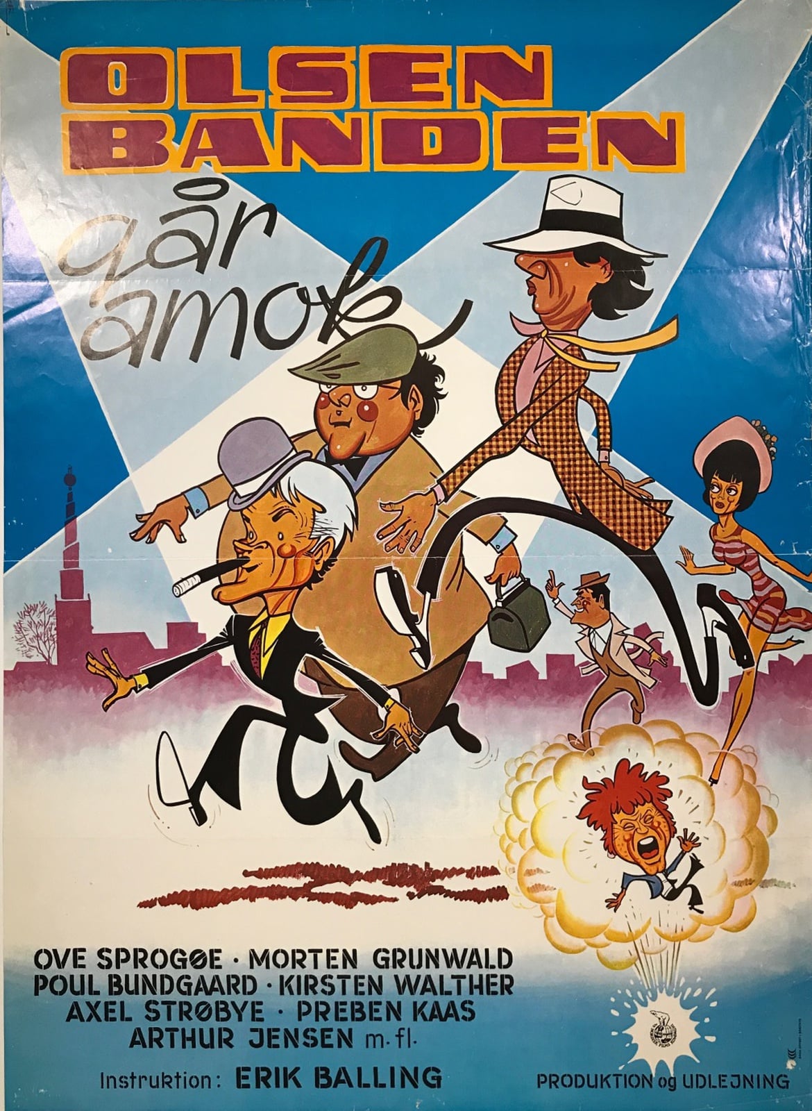 The Olsen Gang Runs Amok - Cover