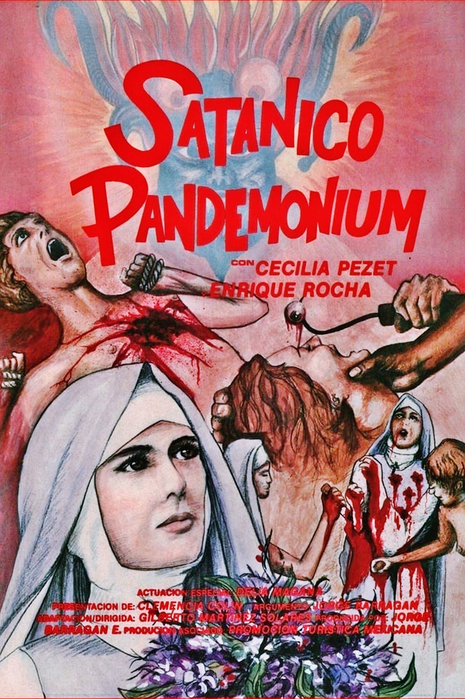 Satánico pandemonium: la sexorcista - Cover