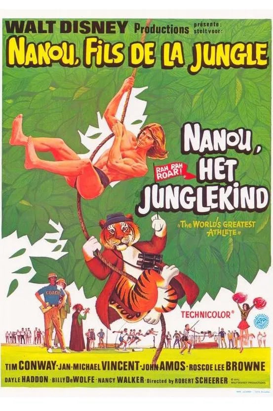 Nanou, fils de la jungle - Cover