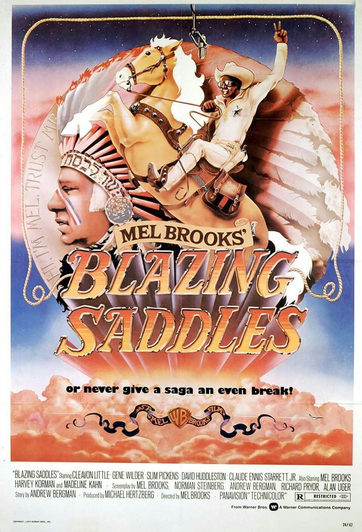 Blazing Saddles - Cover