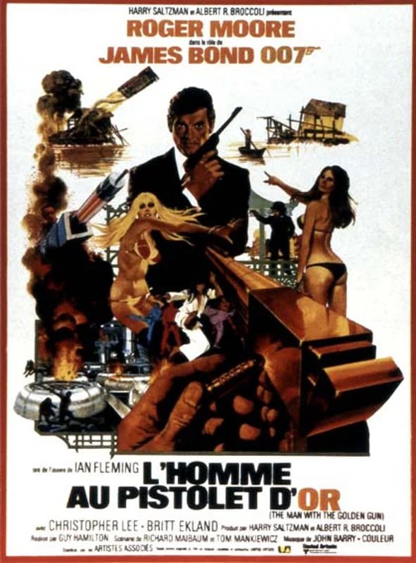 L'Homme au pistolet d'or - Cover