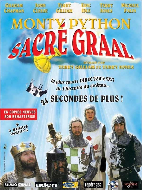 Monty Python, sacré Graal - Cover