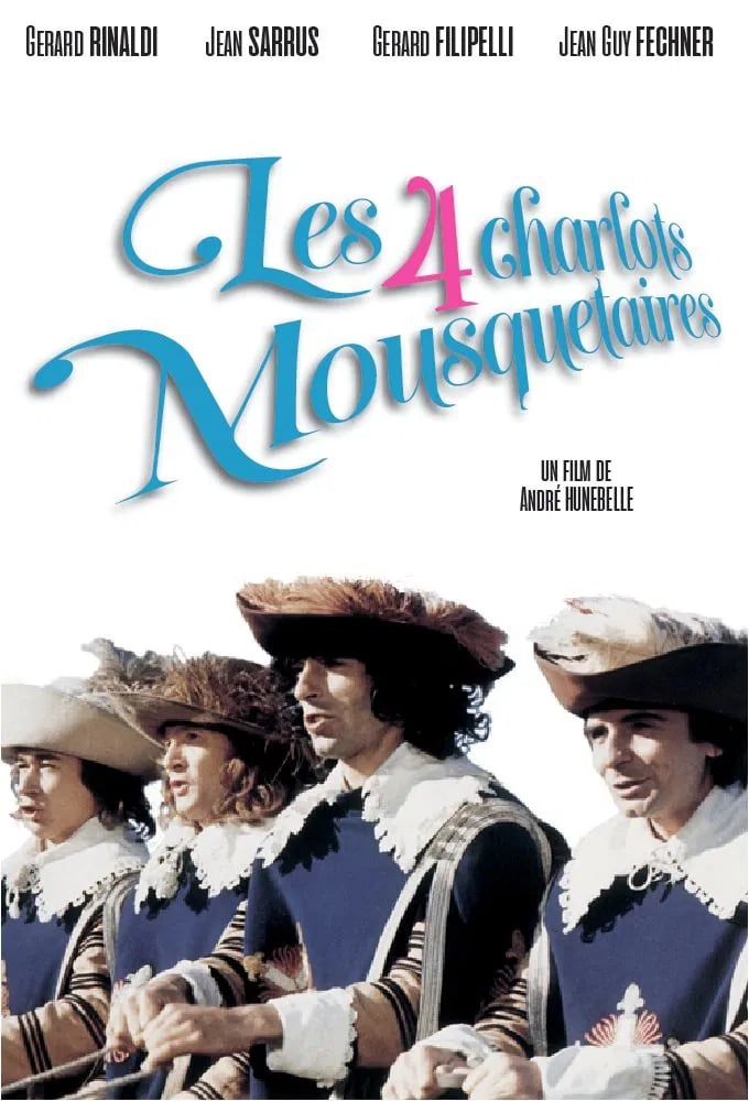 The Four Charlots Musketeers - Cover