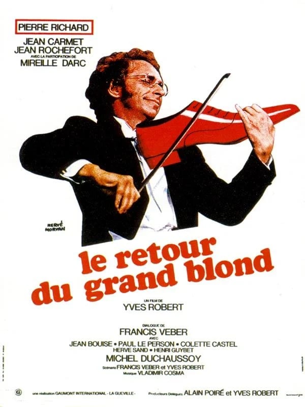 Le Retour du grand blond - Cover