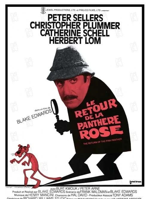 Le Retour de la Panthère rose - Cover