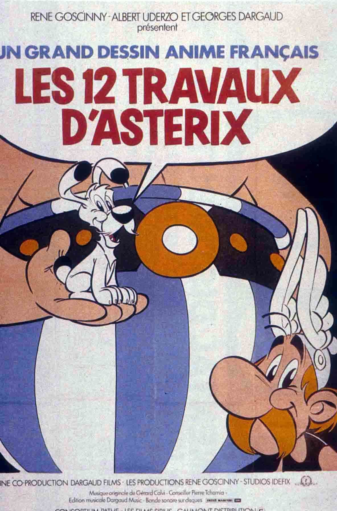 Les Douze Travaux d'Asterix - Cover