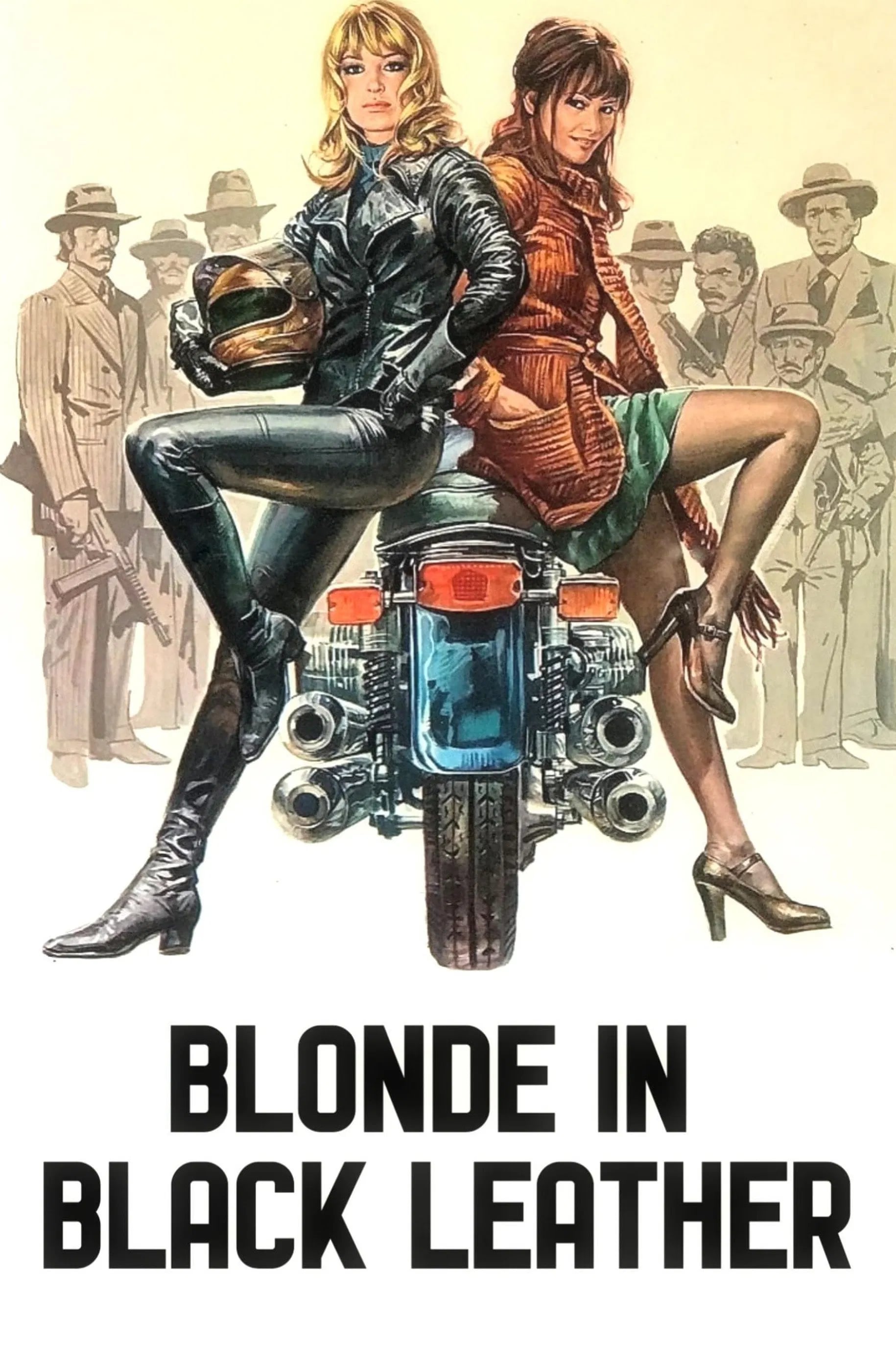 Blonde in Black Leather - Cover