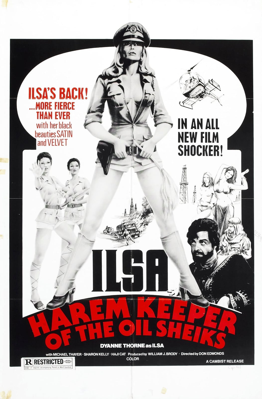Ilsa, Harem Keeper of the Oil Sheiks - Cover