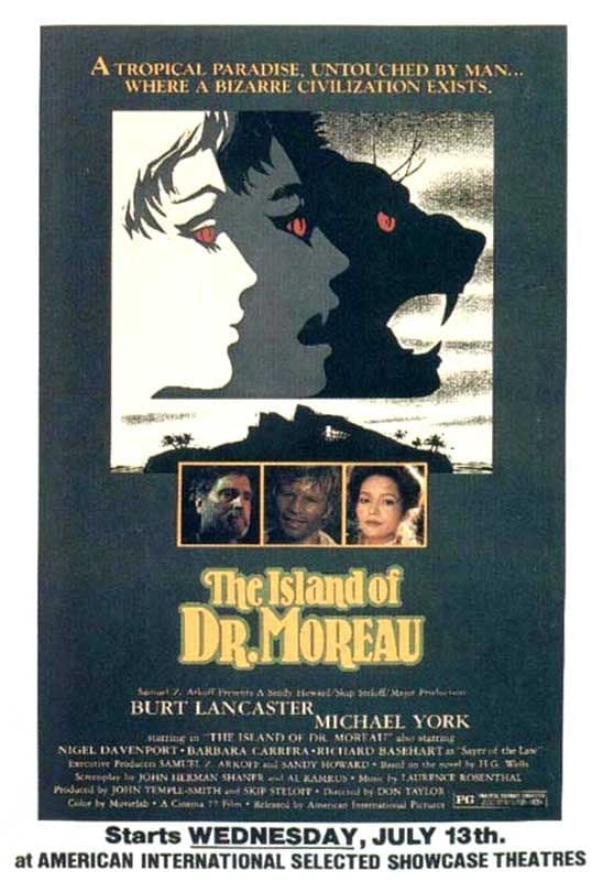 L'Ile du Docteur Moreau - Cover