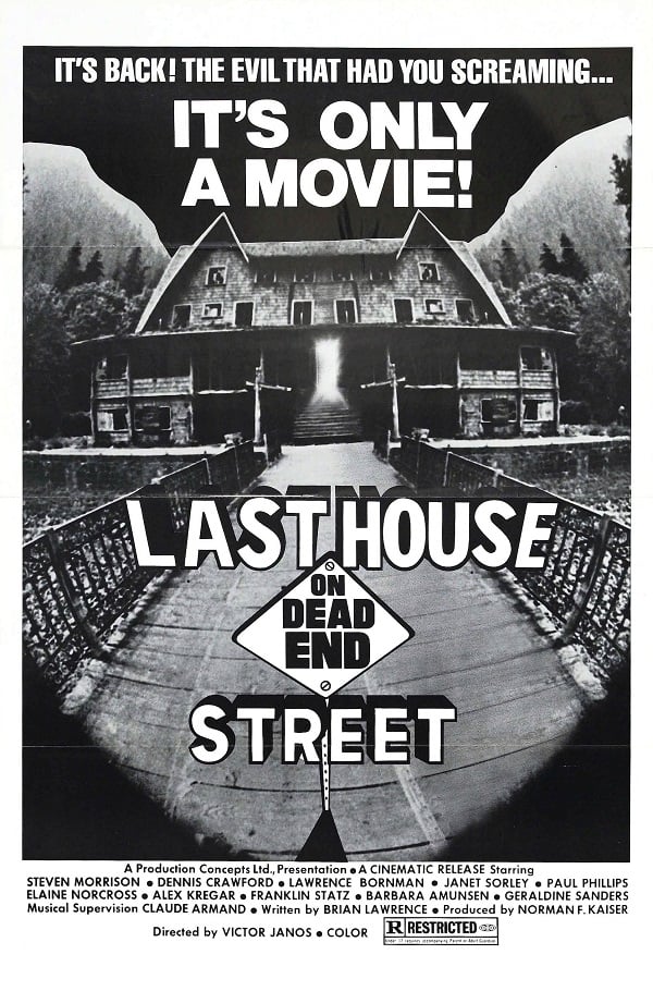 The Last House on Dead End Street - Cover