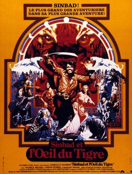 Sinbad et l'oeil du tigre - Cover