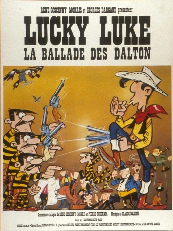 Lucky Luke: La Ballade des Daltons - Cover